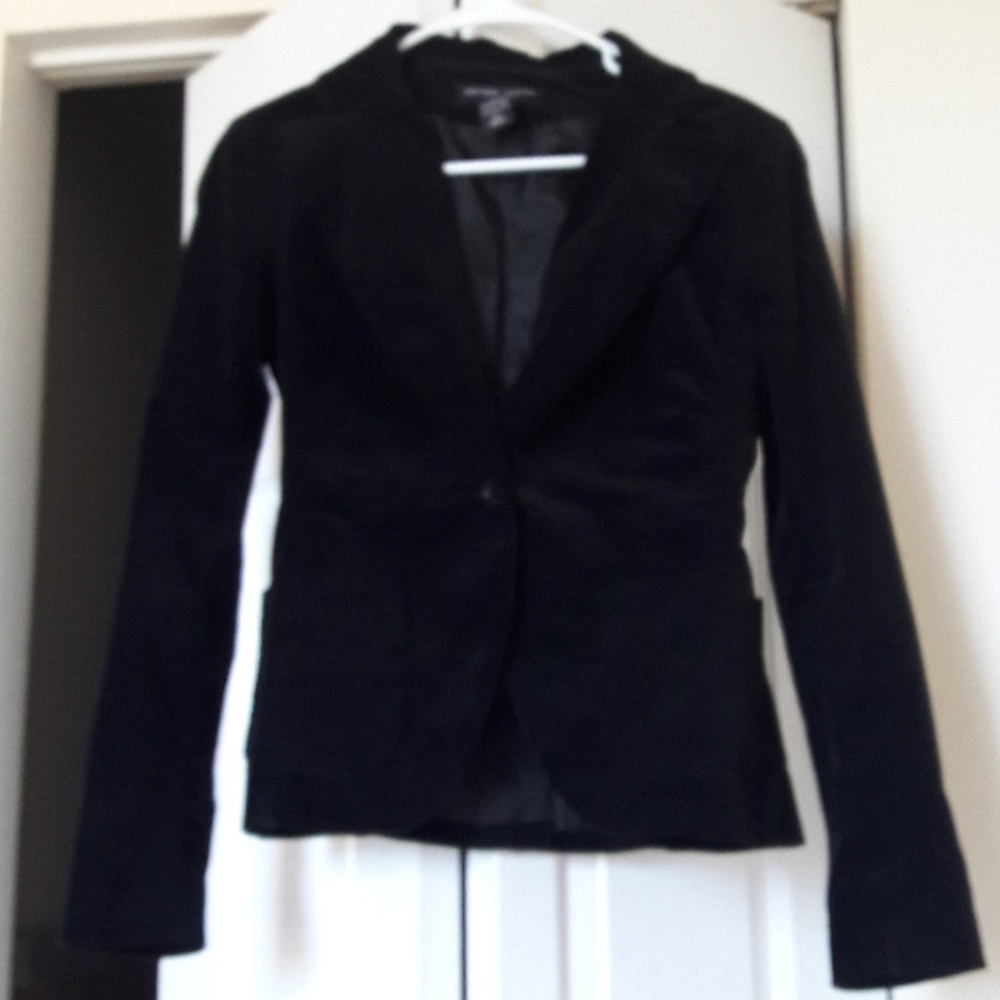 Black Velvet Blazer